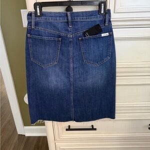 Joe's Jeans Blue Denim Pencil Skirt